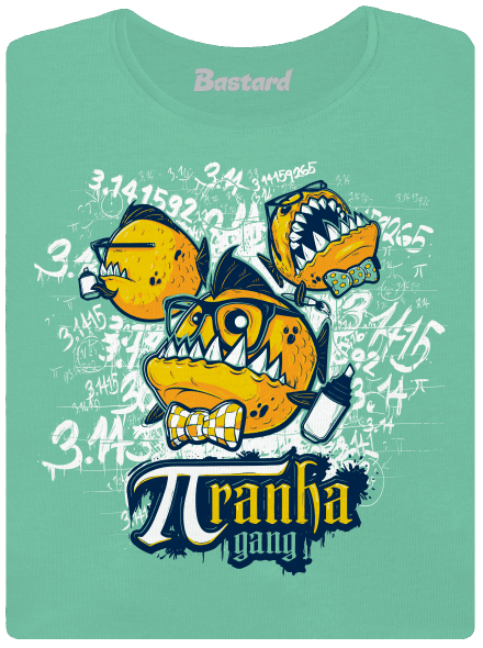 Piraní gang dámské tričko premium Mint Mal