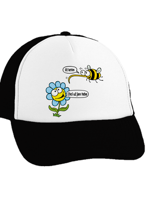 Chci už jen tebe kšiltovka truckerka Black cap