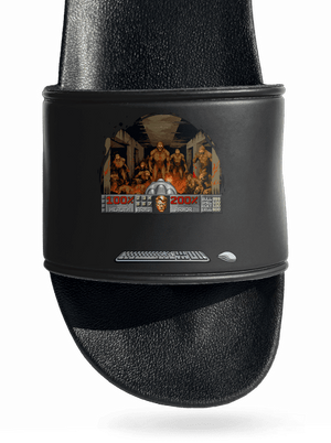 B17: Doom pantofle Black