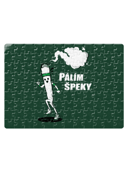 Pálím špeky puzzle White