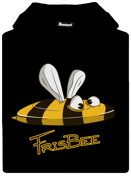 Frisbee pánská mikina klokanka Black