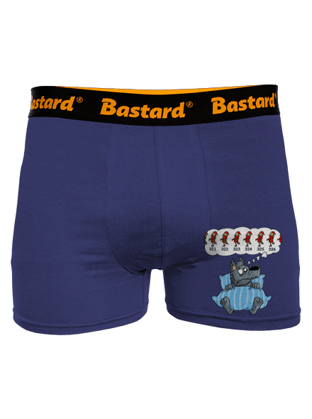 Vlčí nespavost boxerky Blue Navy