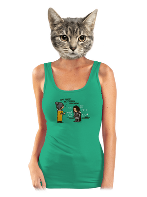 You Know Nothing dámské tílko klasické Mint Mal