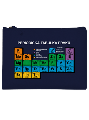 Periodická tabulka taštička French Navy