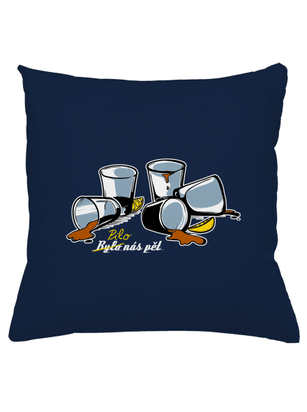 Pilo nás pět polštář Dark Navy