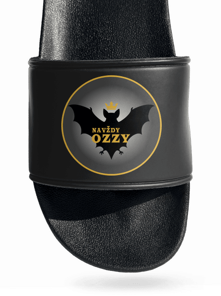 Navždy Ozzy pantofle Black