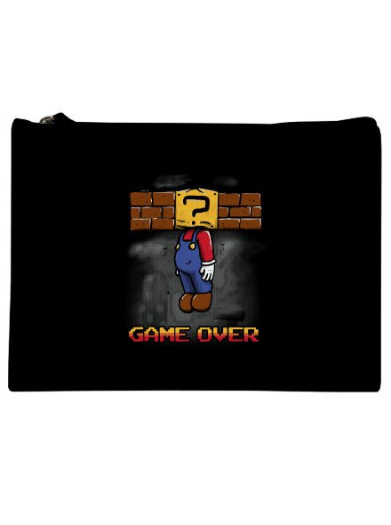Game over taštička Black