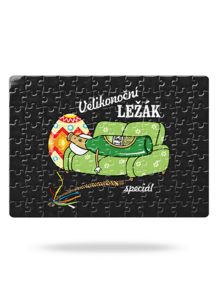 Velikonoční ležák puzzle White