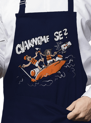 Cvakneme se zástěra Navy