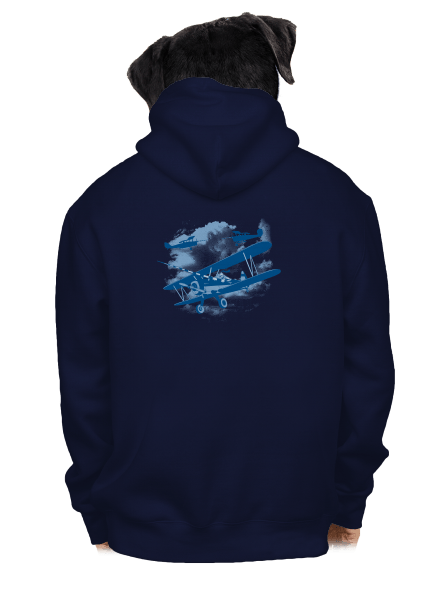 Rytíři nebes pánská mikina na zip Navy