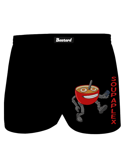 Soupaplex pánské trenky Black