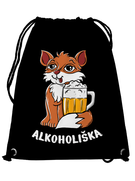 Pivní Alkoholiška vak Black