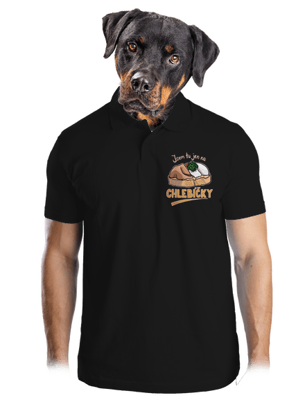 Na chlebíčky pánská polokošile Black