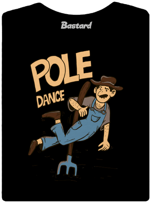 Pole Dance dámské tričko s lemem Black