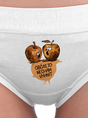 Občas to nechám vyhnít dámské kalhotky White