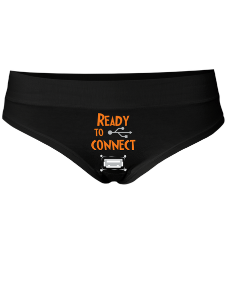 USB připojení - kalhotky