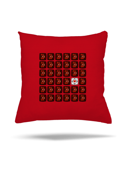 Pexeso polštář Red