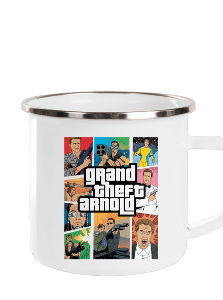 Grand Theft Arnold plecháček White