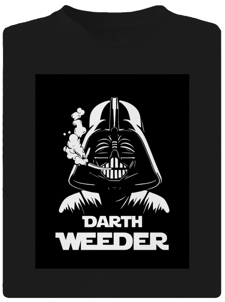Darth Weeder pánské sportovní tričko Black