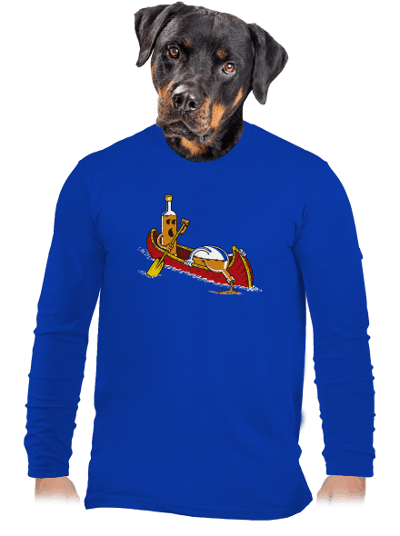 Rumáci pánské dlouhý rukáv Royal Blue