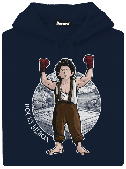 Rocky Bilboa pánská mikina klokanka Navy