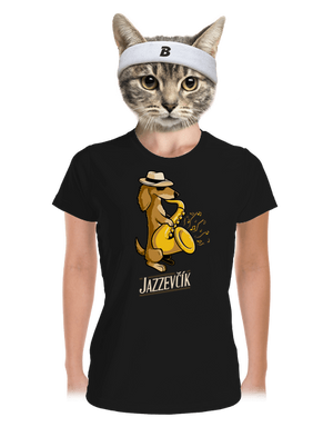 Jazzevčík dámské sportovní tričko Black