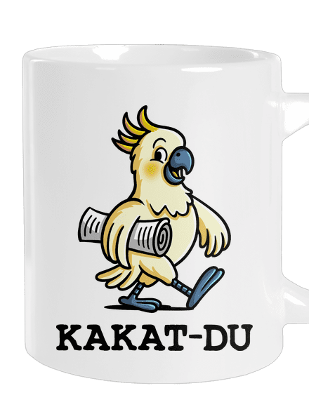 Kakat-du velký hrnek White