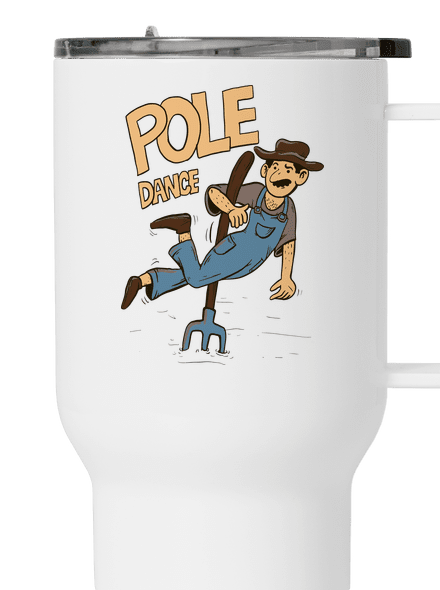 Pole Dance termohrnek White