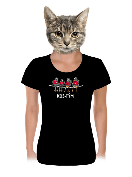 Kos-tým dámské tričko Black
