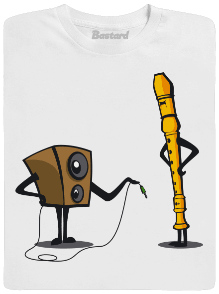 Plug-in jack dětské tričko White