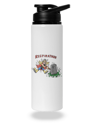 Respirathor lahev na vodu White