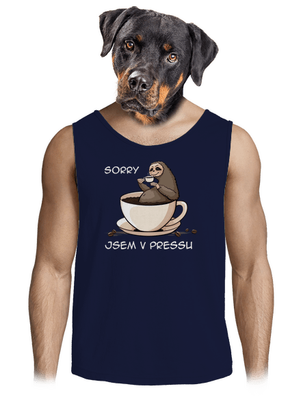 V pressu pánské tílko French Navy