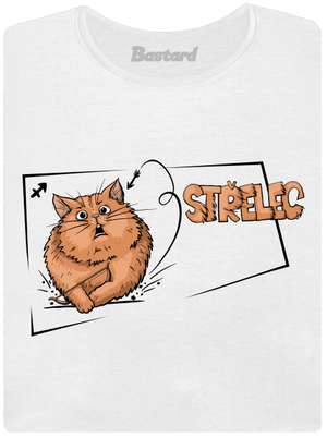 Kočičí horoskop: Střelec dámské tričko premium White