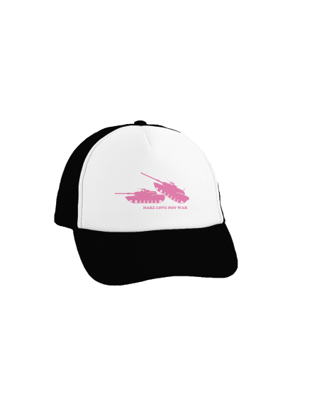 Tanky kšiltovka truckerka Black cap