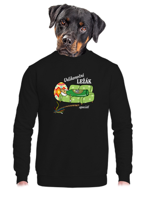 Velikonoční ležák unisex mikina bez kapuce Black