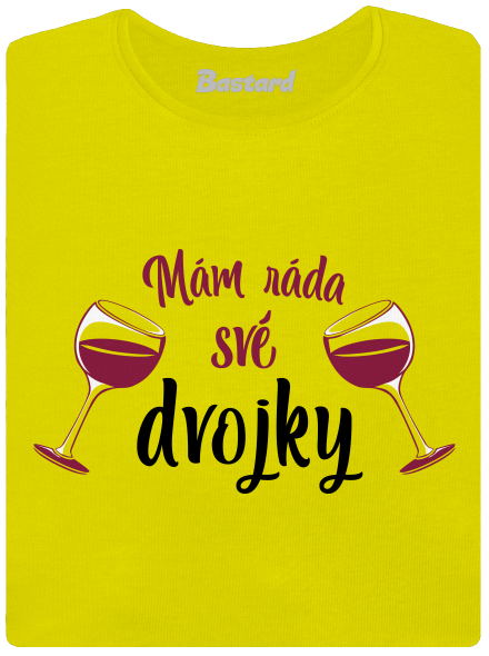 Dvojky dámské tričko premium Lemon