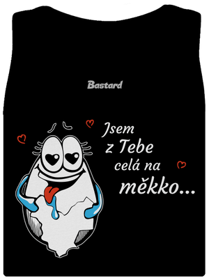 Vejce dámské tílko klasické Black