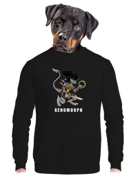 unisex mikina bez kapuce