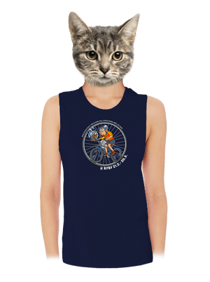 Cyklistický horoskop: Ryby dámské tílko volné Navy