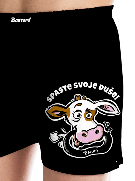 Spaste svoje duše pánské trenky Black
