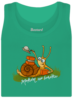 Makám na baráku dámské tílko klasické Mint Mal