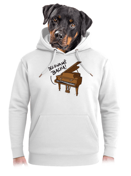 Dej si bacha unisex mikina premium Snowwhite