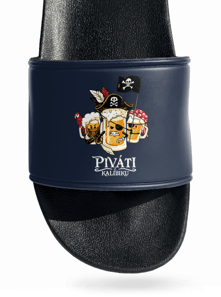Piváti z Kalibiku pantofle Navy