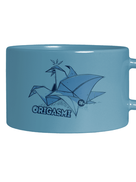 Origasmi hrnek makronka Blue Macaron