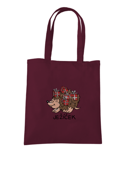 Ježíček taška Burgundy