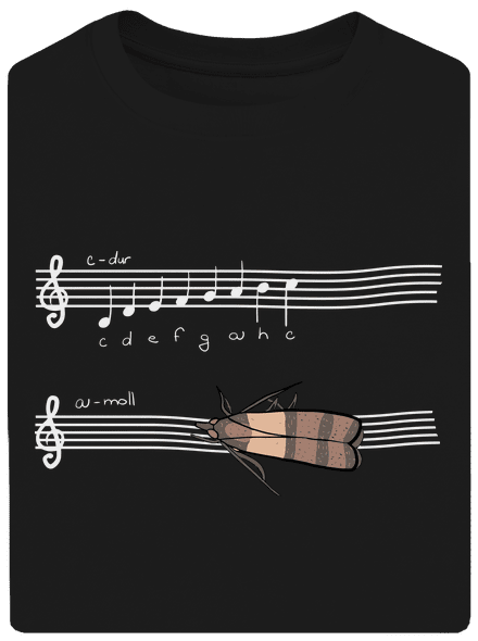 A - moll unisex tričko oversized Black