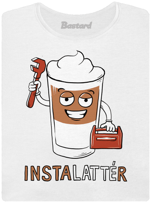 Instalattér dámské tričko premium White