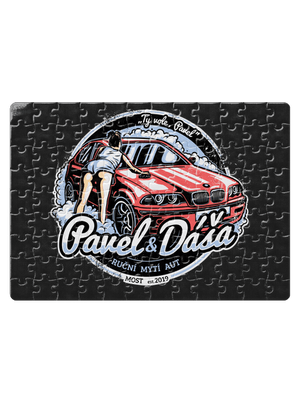 Automyčka Pavel puzzle White