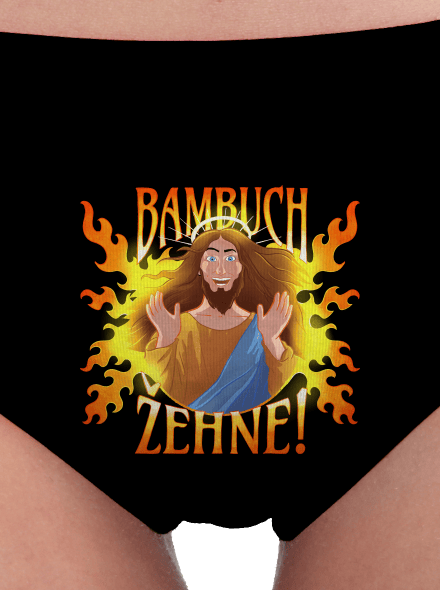 Bambuch žehne dámské kalhotky Black
