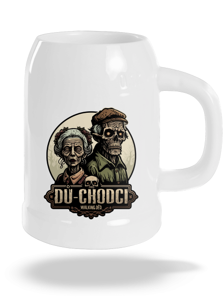 Dů-chodci půllitr White